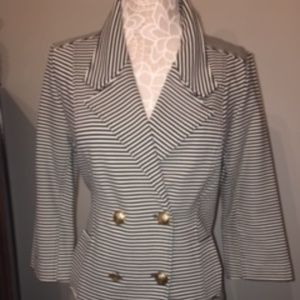 Cabi Striped "Life Jacket" Style #823